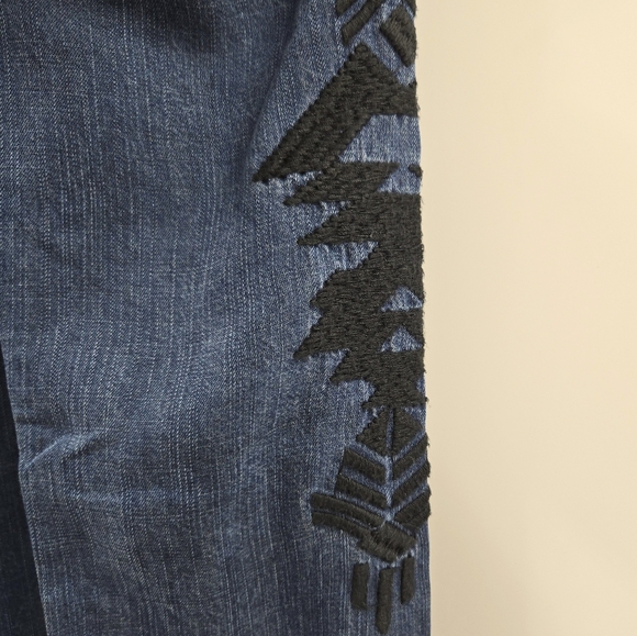 Rails‎ Ashland Dress Chambray Aztec Embroidered - Picture 13 of 16